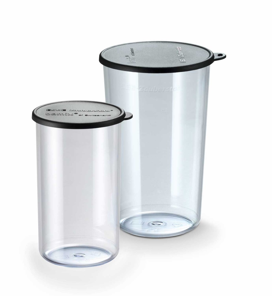 Set de gobelets 400 & 600 ml avec couvercles